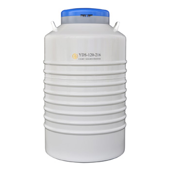 成都金YDS-120-216配多层方提桶液氮罐液氮瓶