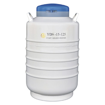 成都金YDS-15-125大口径液氮罐液氮瓶