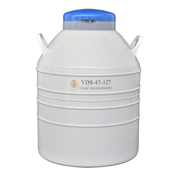 成都金YDS-47-127配多层方提桶液氮罐液氮瓶