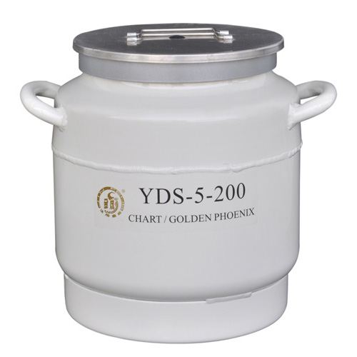 成都金凤YDS-5-200大口径液氮罐