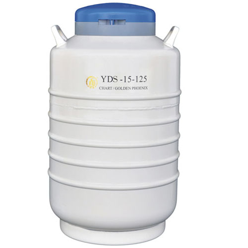 成都金凤YDS-15-125大口径液氮罐