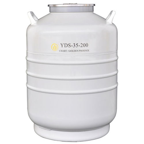 成都金凤YDS-35-200大口径液氮罐